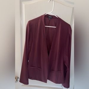 Torrid Wine Blazer